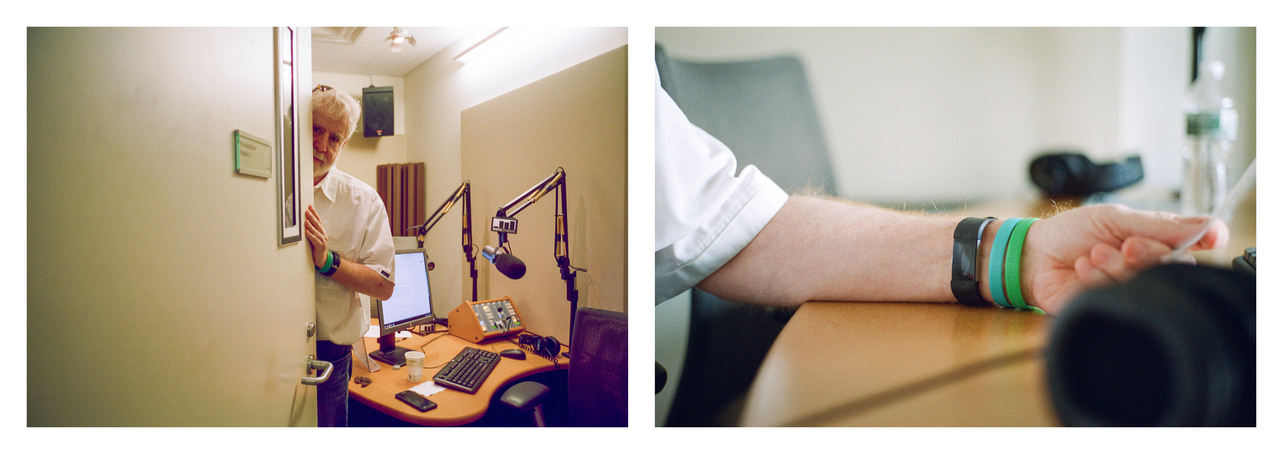  People who wear their watches on the inside of their wrists.   Bob Garfield, NPR Radio Journalist  