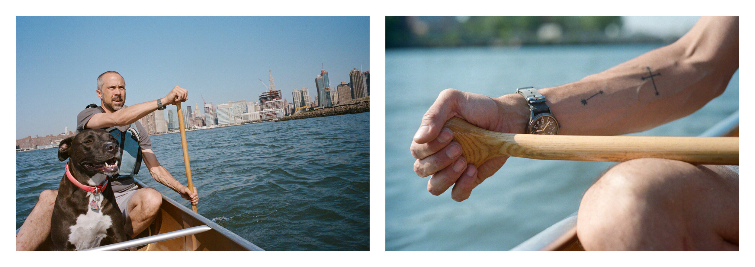  People who wear their watches on the inside of their wrists.   Jens, River Guide  