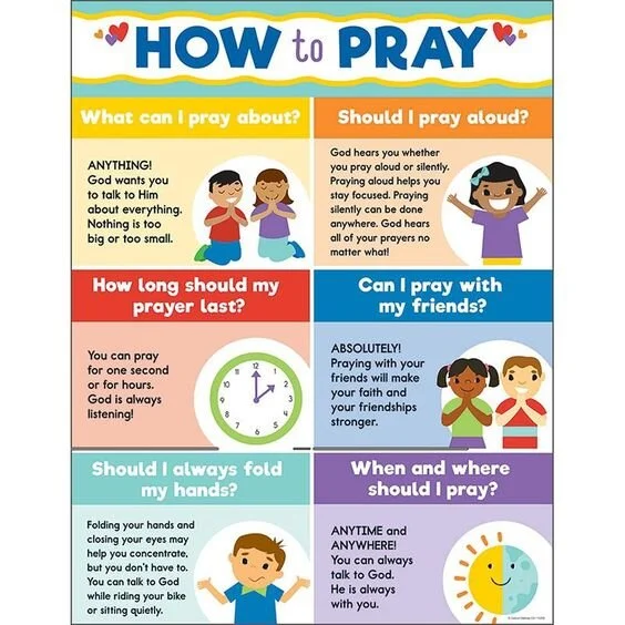 lending a hand chores for candy and prayer challenge teach me to pray learning chart