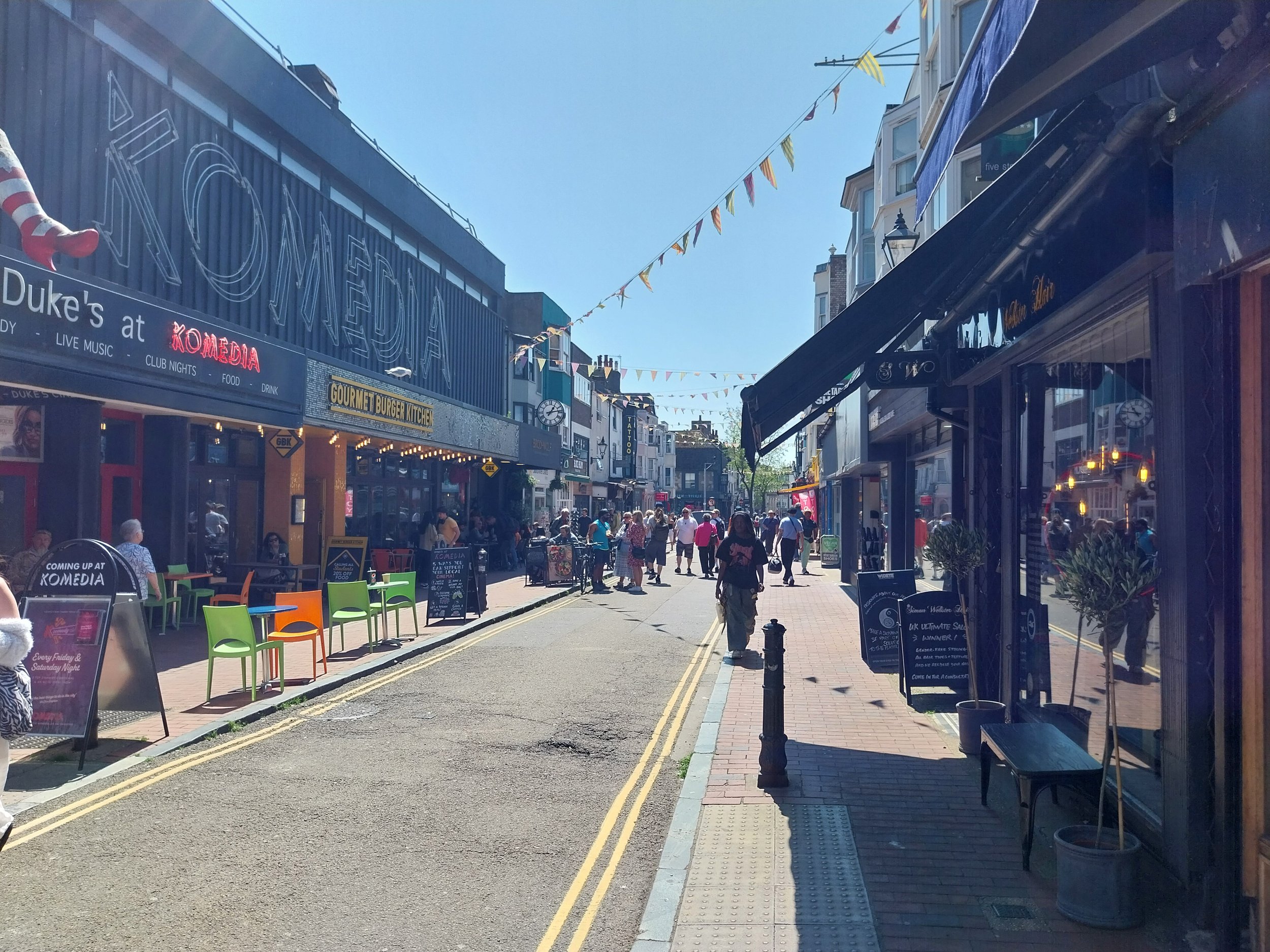 Footfall is stabilising on High Streets across the South East