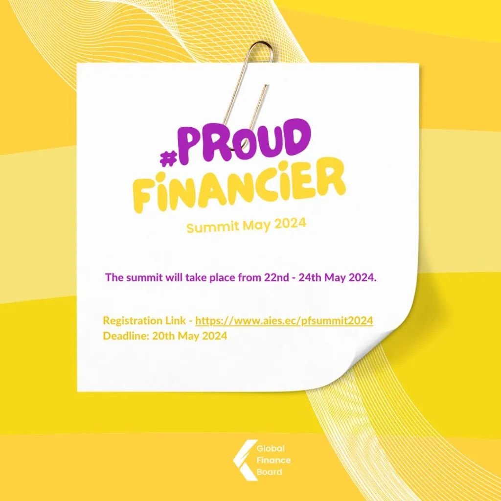 Proud Financier Summit 2024.1 registration form is now OPEN!
Join us on the most awaited yet amazing virtual summit for Proud Financier!!!

We have a packed agenda with the coolest speakers, and we look forward to seeing you there!

🗓️ 22nd - 24th A