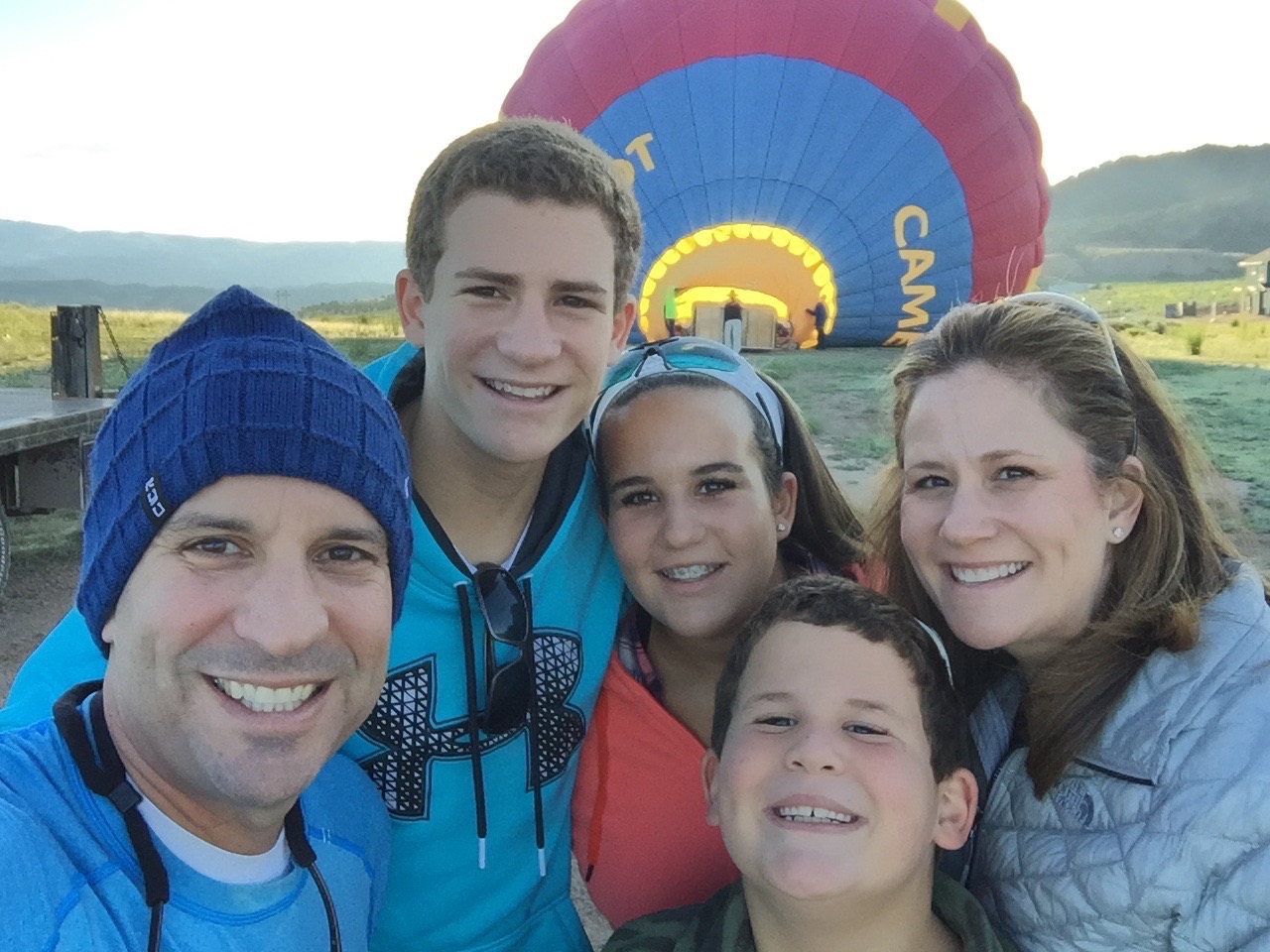 Beaver Creek, CO - Summer of 2015 - Went on a hot air balloon - Another thing to mark off my bucket list