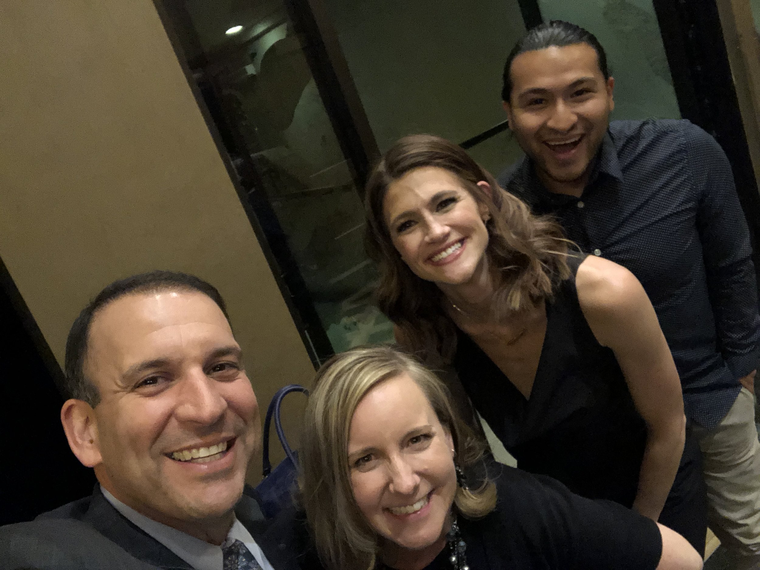 Heidi Parker, Emily Ruzzine, David Perez &amp; SupermanHPV - Silver Syringe Awards - Las Vegas 2018