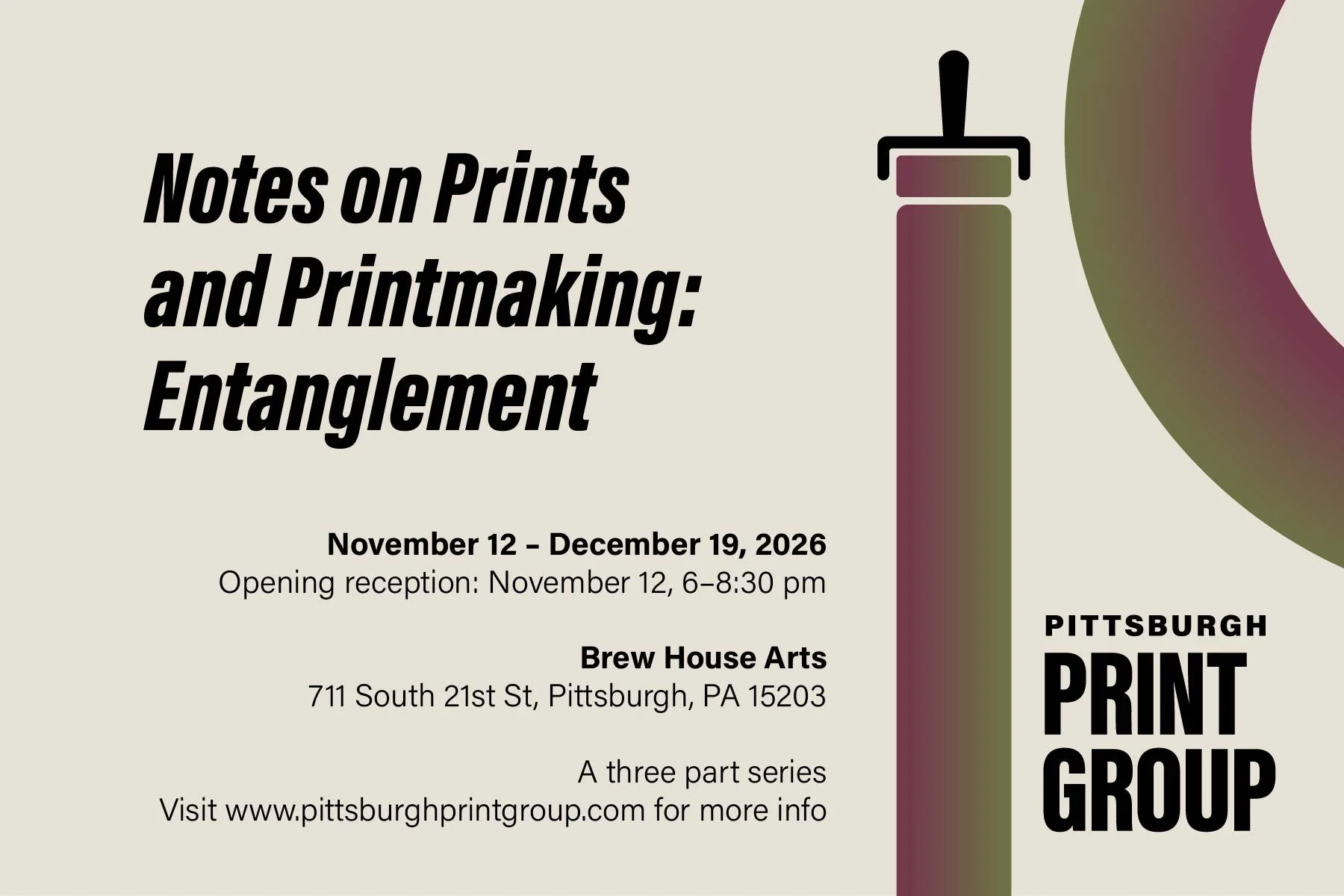 Notes on Prints and Printmaking: Entanglement