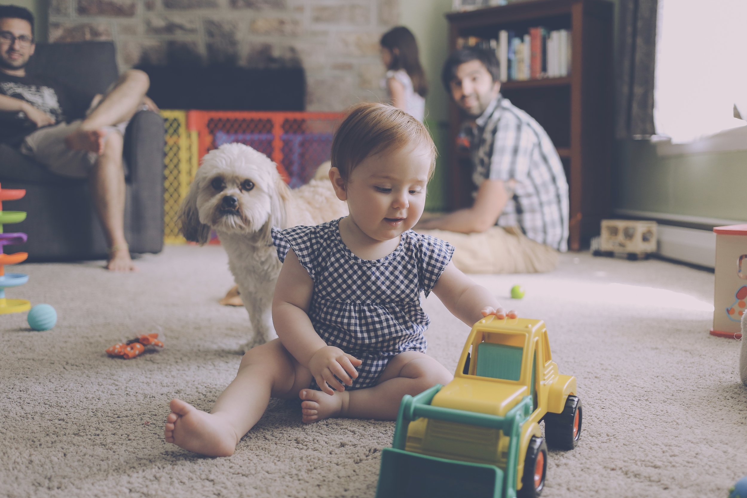 At Home Storytelling Session, Emmaus, PA, Family Photographer