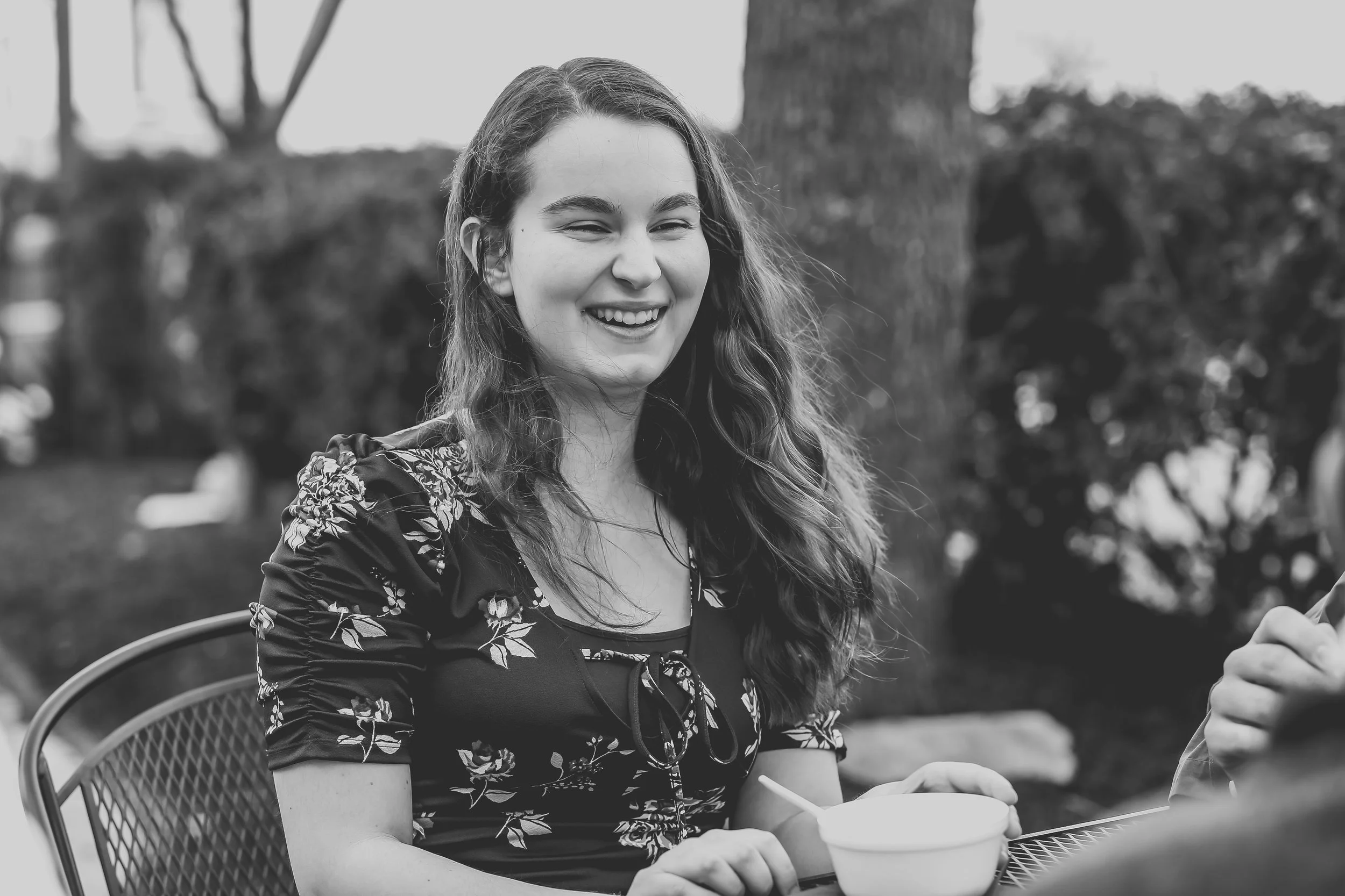 Natural, candid, high school senior portrait in Lehigh Valley, PA.
