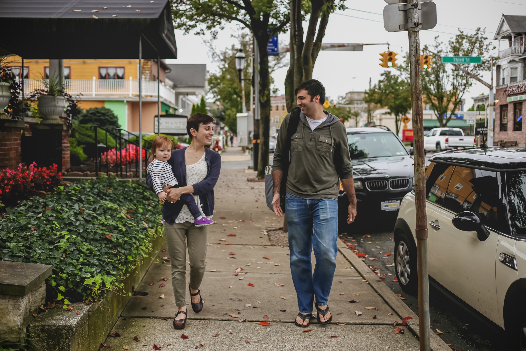 Family Photo Session Downtown Emmaus