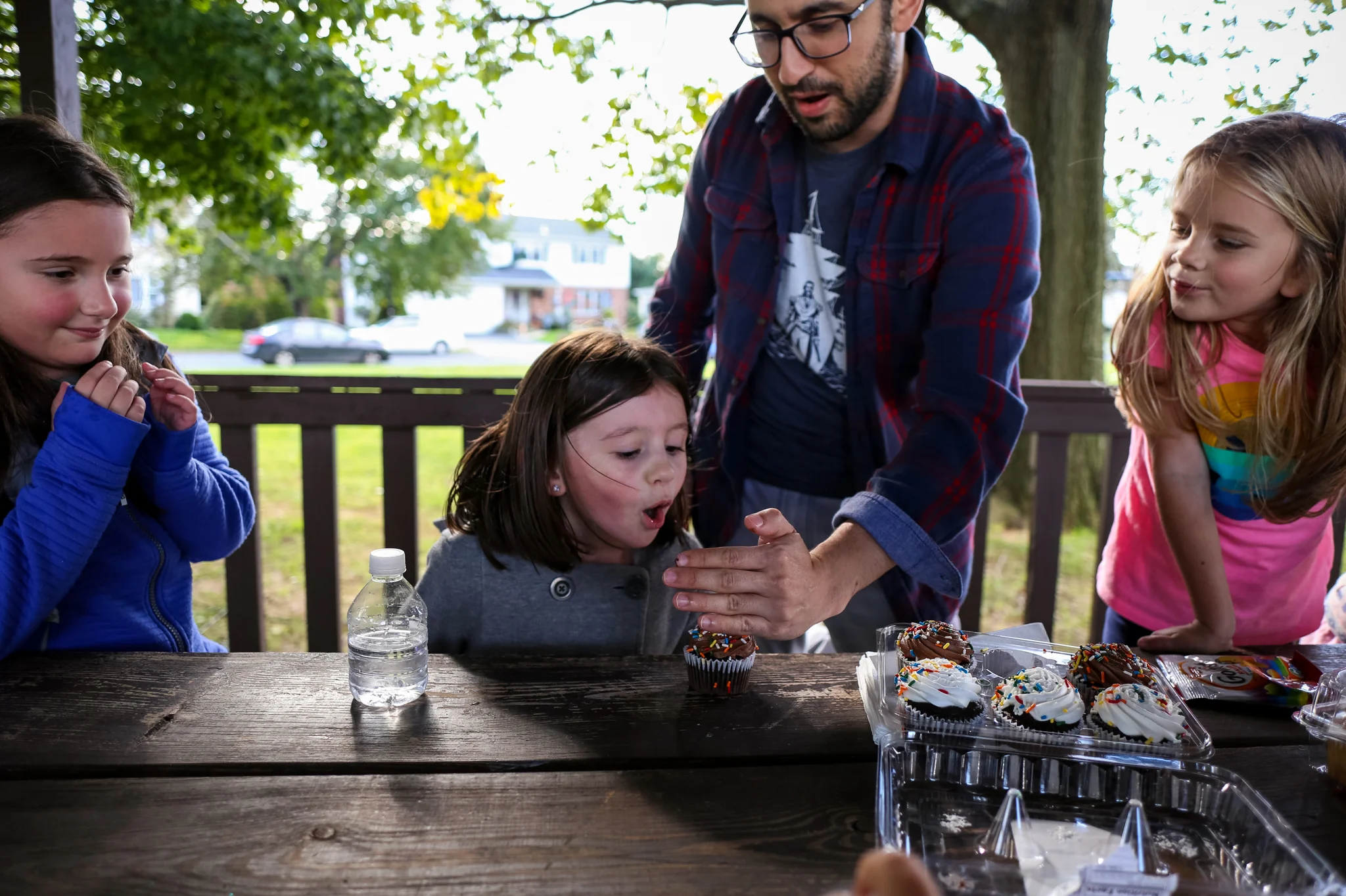 Birthday party in the park in Macungie, PA.