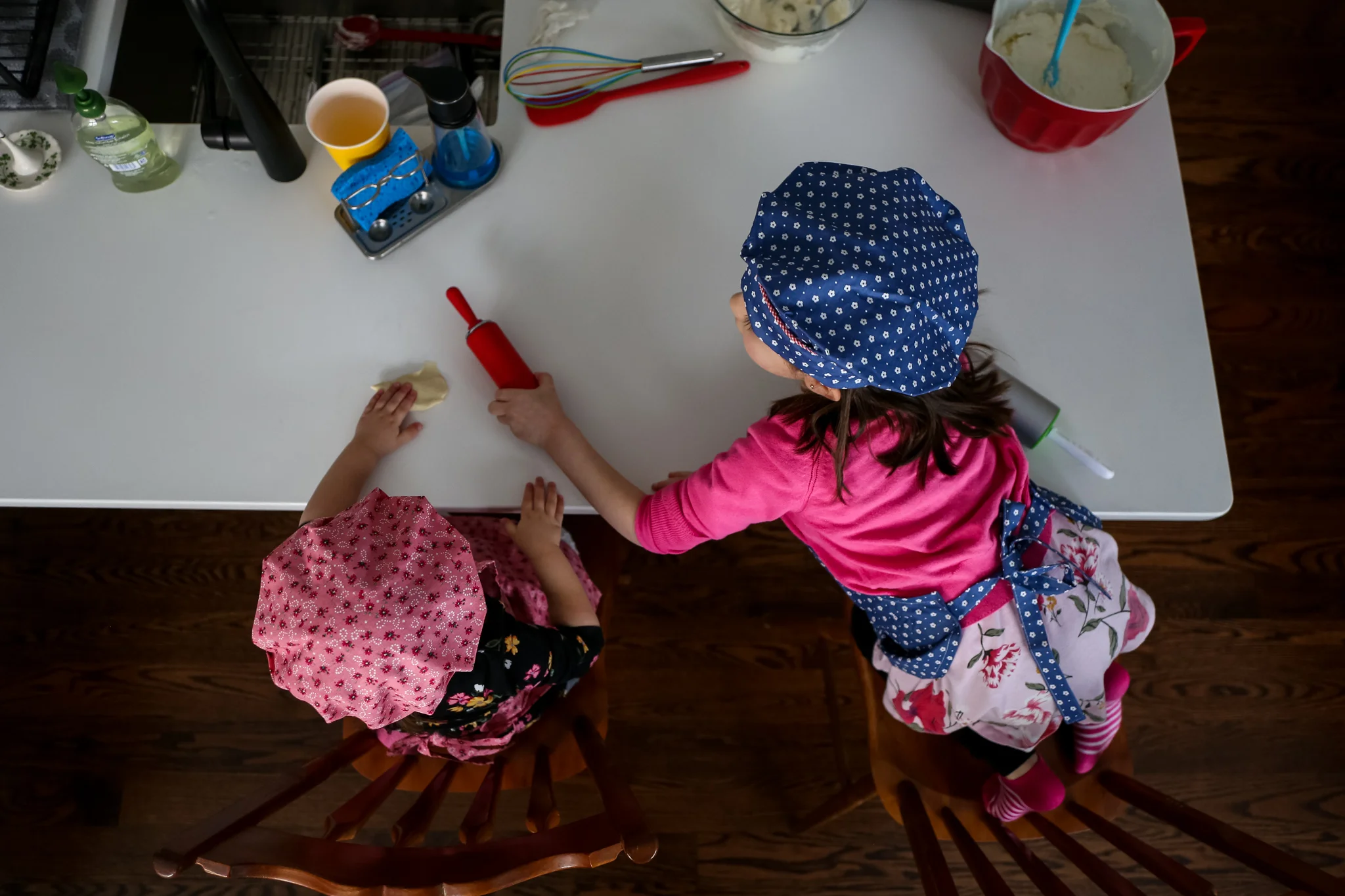 At home baking sessions in Allentown, PA.