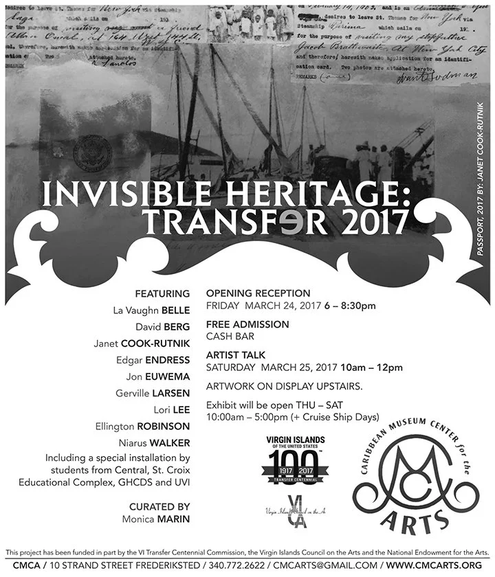 “Invisible Heritage: Transfer 2017” — JANET COOK-RUTNIK