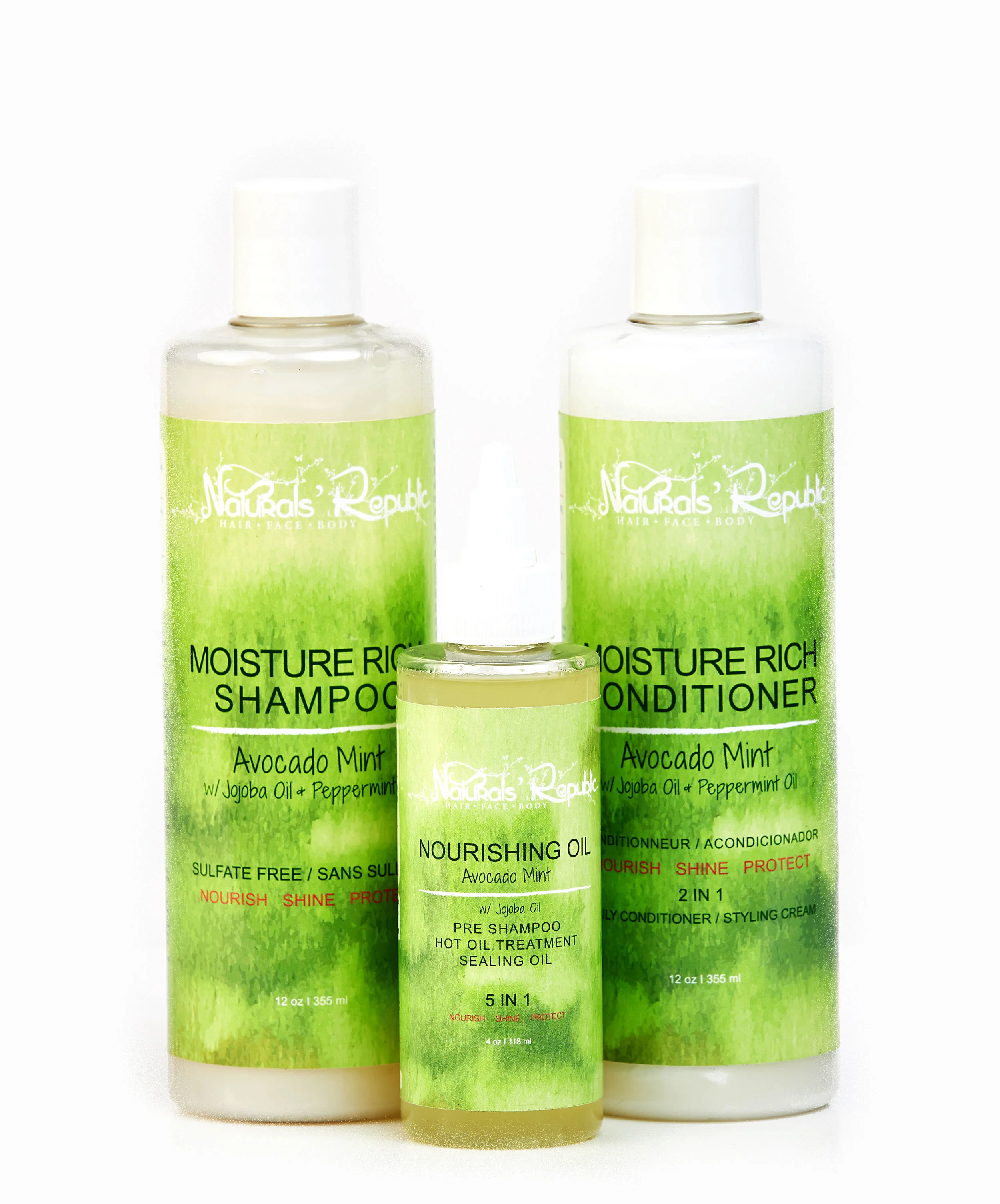 AVOCADO MINT MOISTURE RICH TRIO
