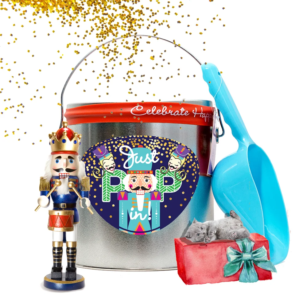 2 Gallon Tin | Holiday Nutcracker
