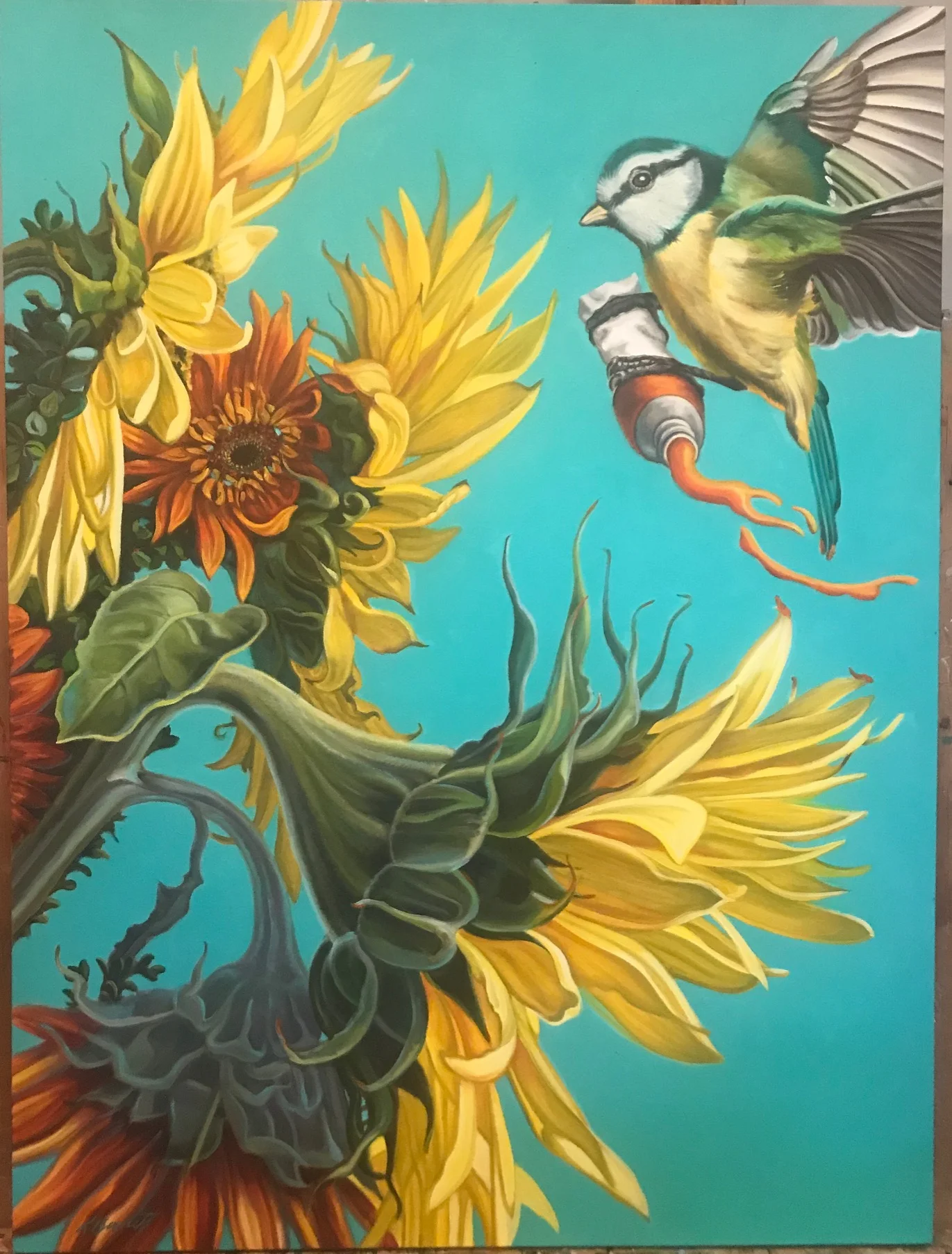 30” x 40” oil on canvas
