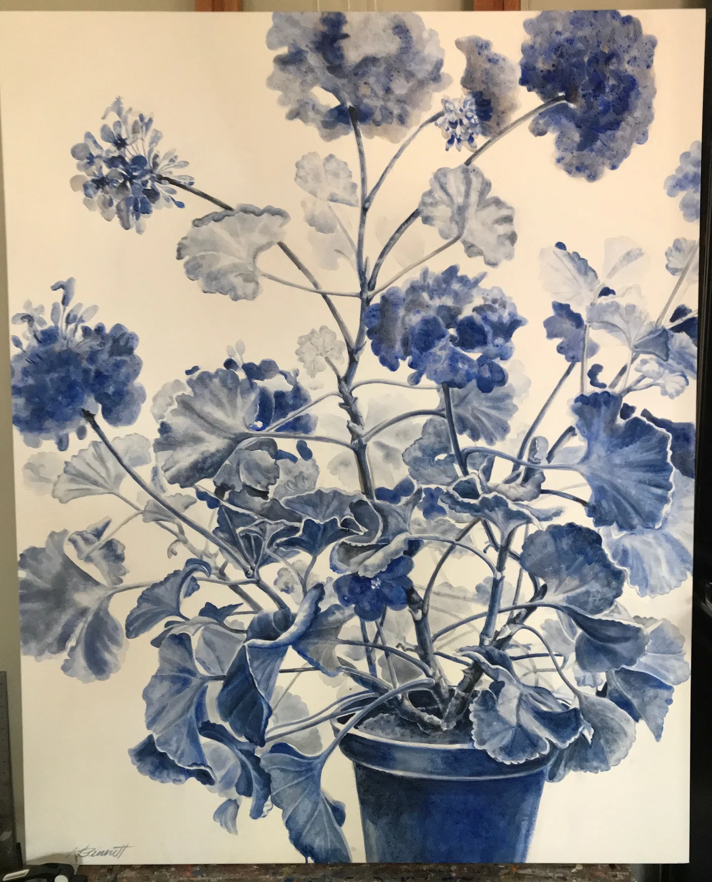 48” x 60” acrylic on canvas