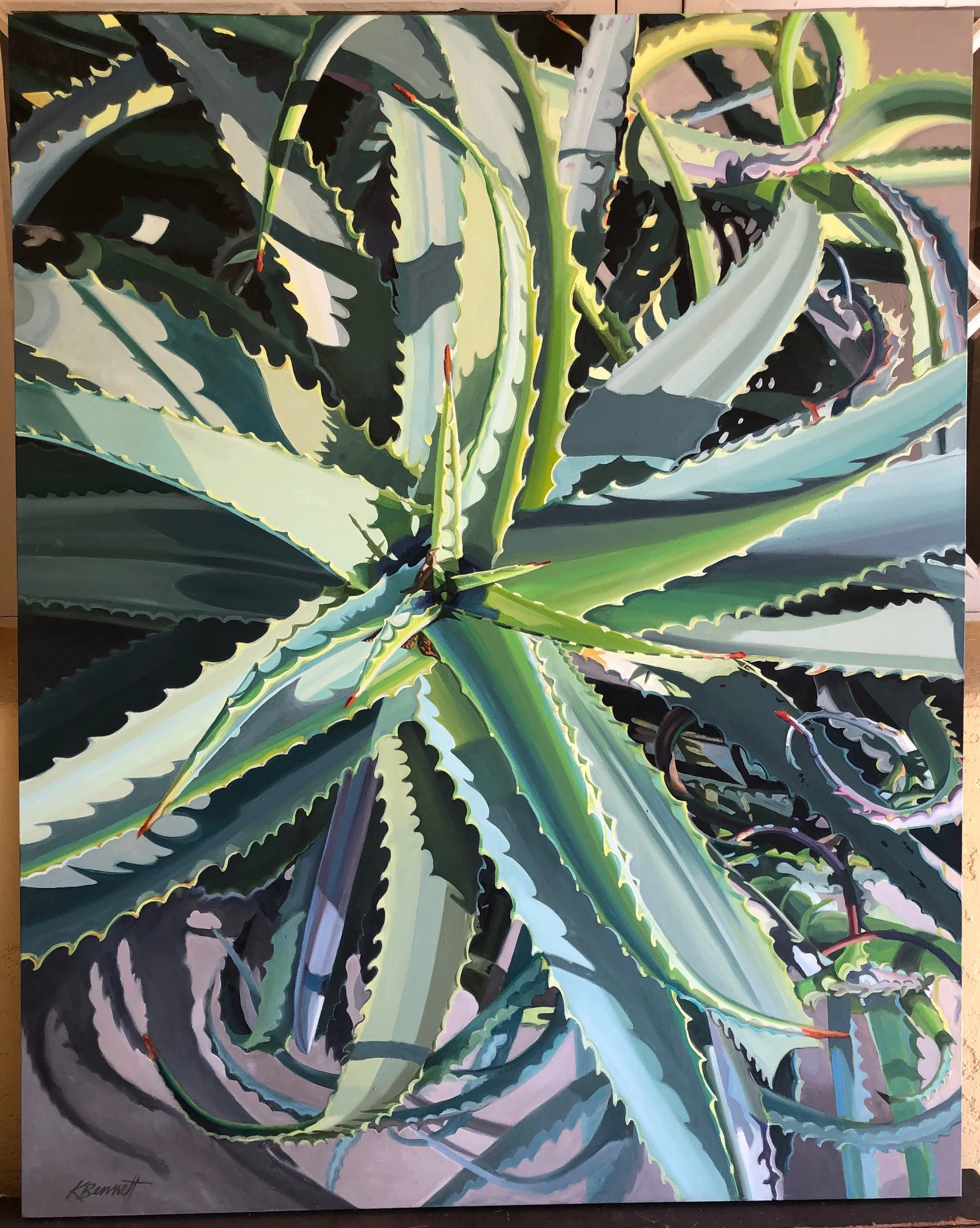 48” x 60” oil on canvas
