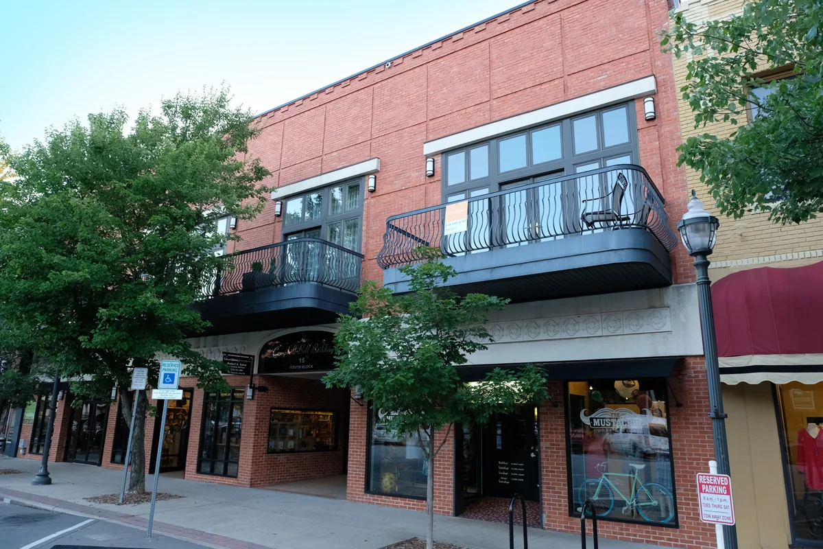Campbell Bell Building @ 15 S Block Street, Fayetteville AR 72701