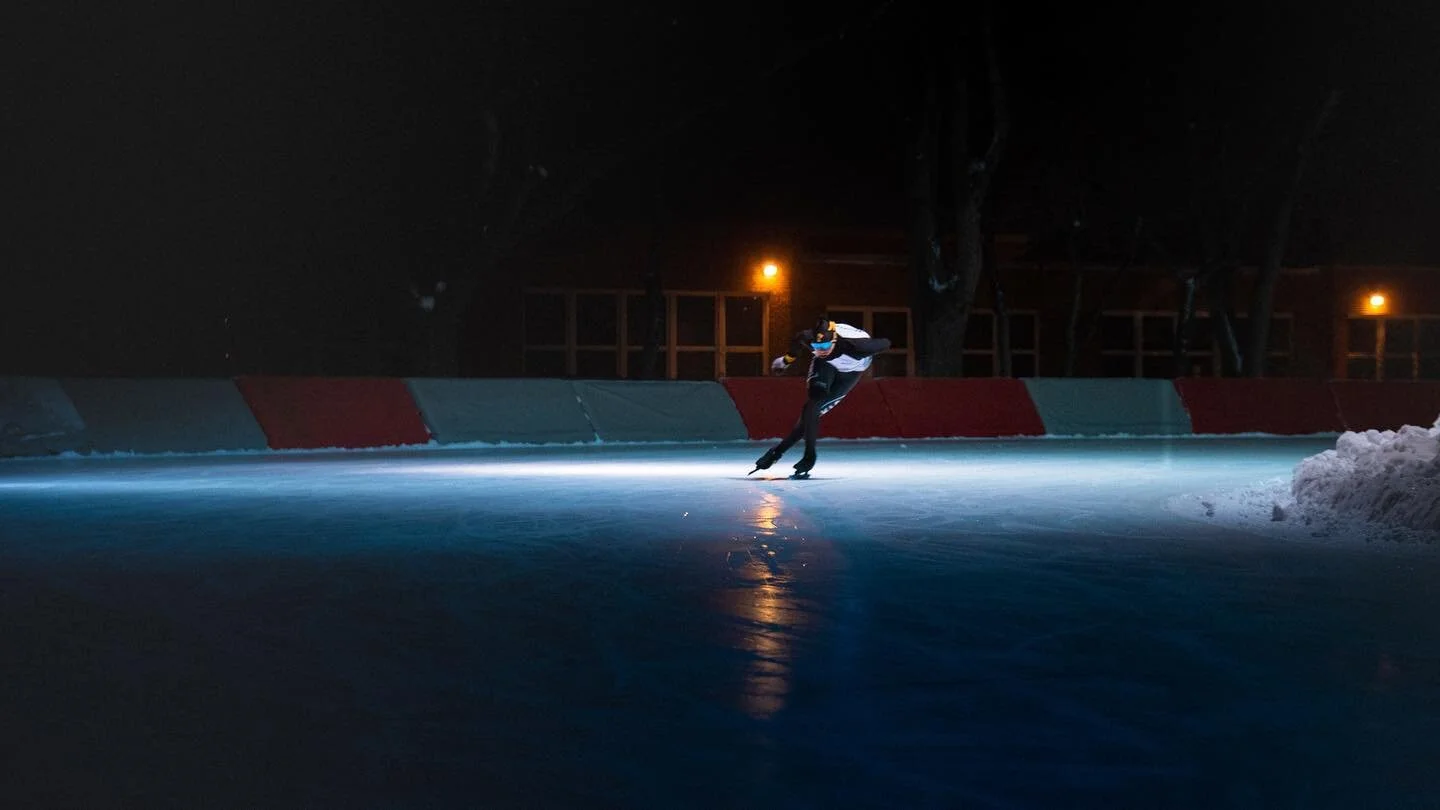 An icy evening with @tysonlangelaar and @josh_hutton back in January. 🥶