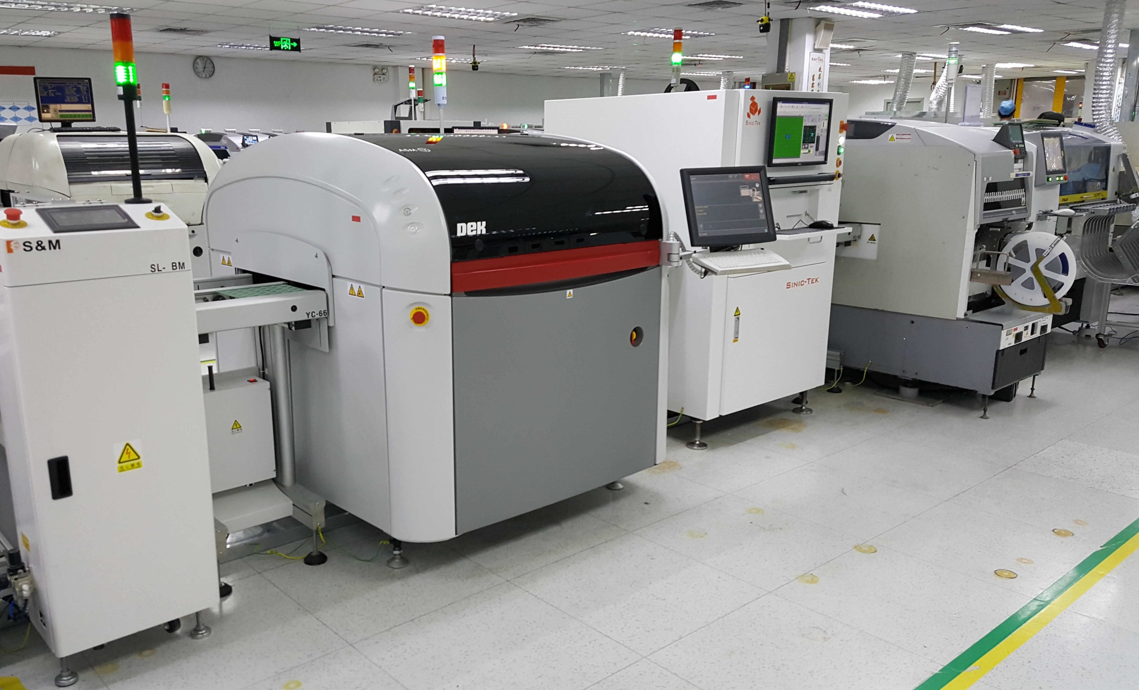  PCB Loader and 3D Precision Untouched Optical PCBA and Semiconductor Inspection System 