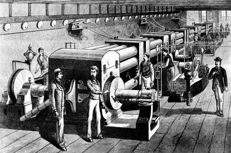 Edison's Pearl Street Station was the first commercial central power plant in the world.