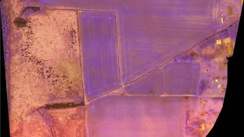 Multispectral drone sensors can also see infrared and ultraviolet wavelengths