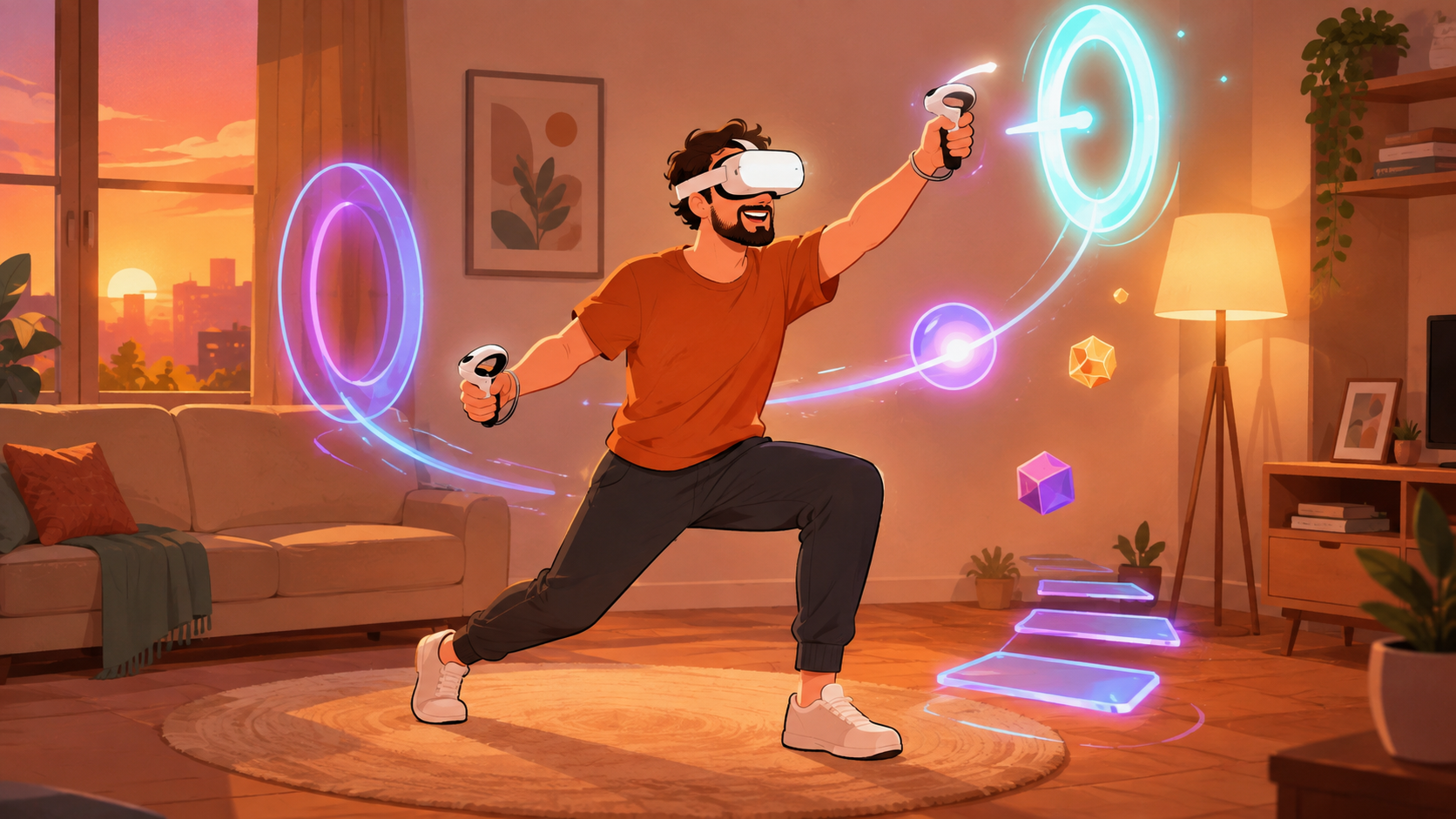 How to combine exercise with video games