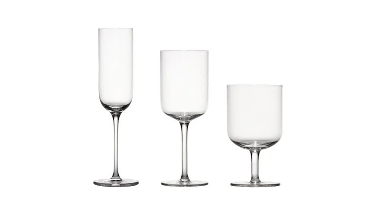 Napa Clear Glassware- Set of 4