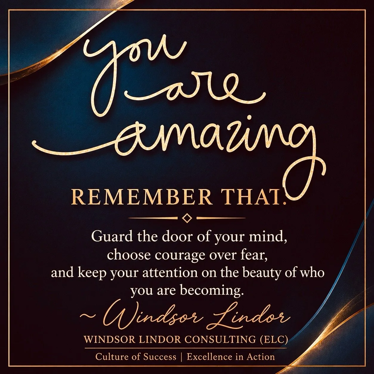 You do not have to believe every thought that enters your mind.

Read that again.

Some thoughts arrive carrying fear.
Some arrive carrying comparison.
Some arrive carrying old stories about who you are supposed to be.

Presence creates space between