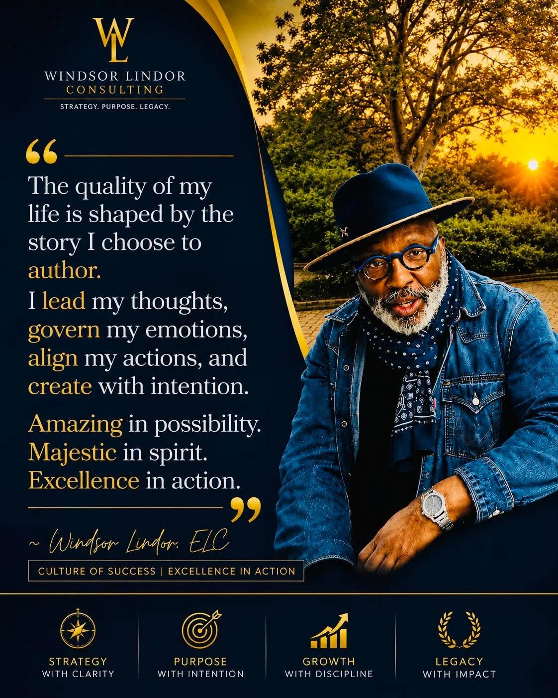 Most people spend years trying to change their circumstances while rarely examining the stories guiding their decisions.

One of the most important leadership lessons I have learned is that life is lived twice.

First internally.
Then externally.

Ev