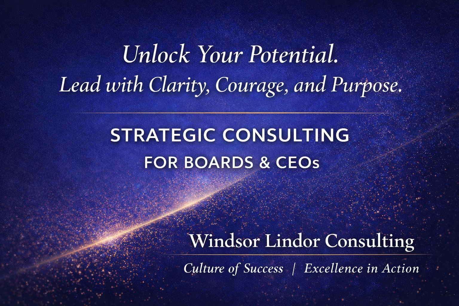 Strategic Consulting for Boards & CEOs
