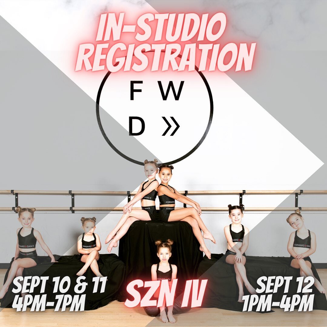 SZN 4️⃣ STARTS MONDAY!! ❤️🖤
&bull;
It&rsquo;s not too late to join our team for our fourth season! Registration is ongoing and we will be in the studio today, tomorrow and Saturday. We can&rsquo;t wait to see everyone back in classes next week and a