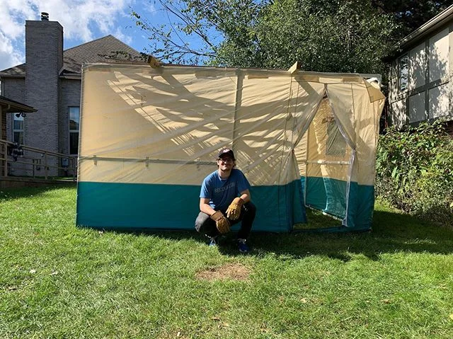 Built a Sukkah today #jarc #yomkippur