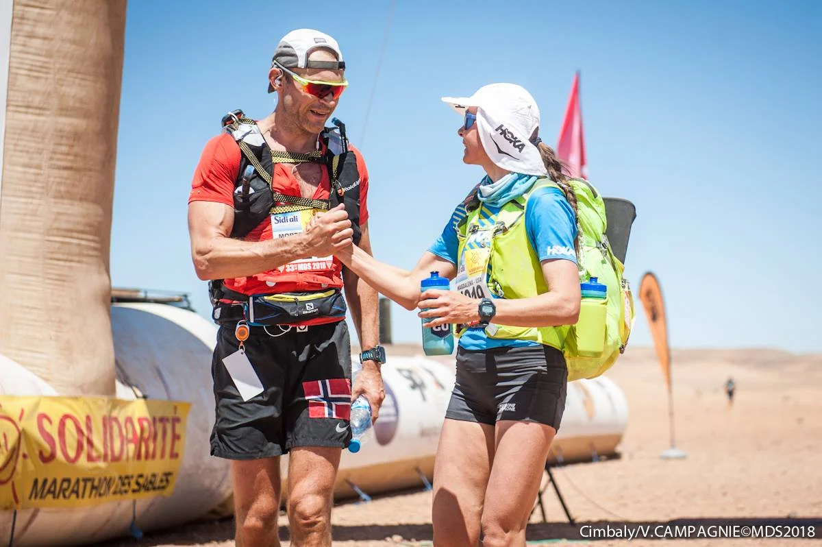 "Solidarité." Magda with Morten Grønneberg. Photo: CIMBALY/MDS2018.