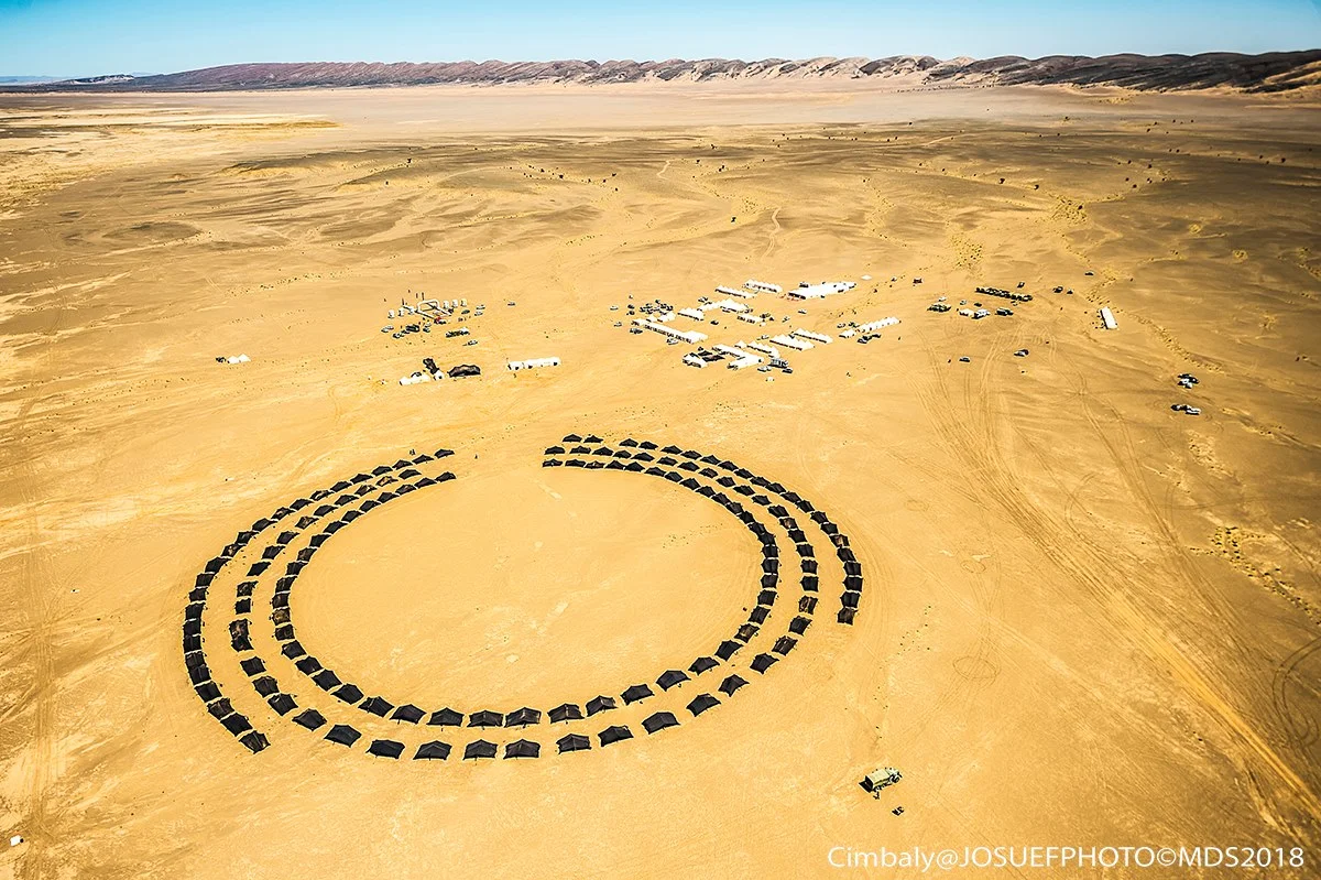 The tent bivouac between stages. Photo: CIMBALY/MDS2018. 