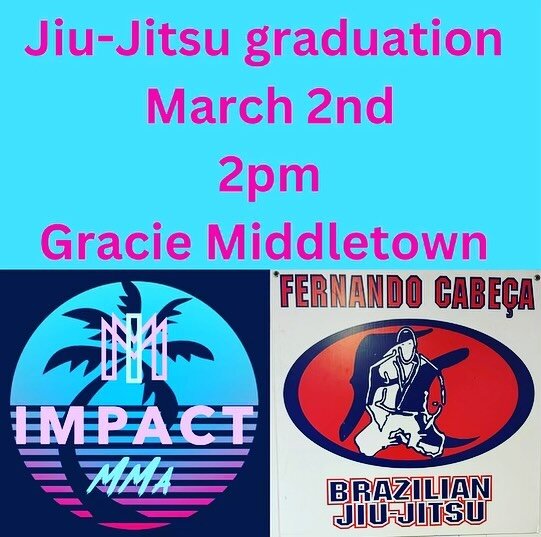 Adult Jiu-Jitsu Graduation March 2, 2024 @ Renzo Gracie Middletown, NJ. 2pm start  #TeamCabe&ccedil;a