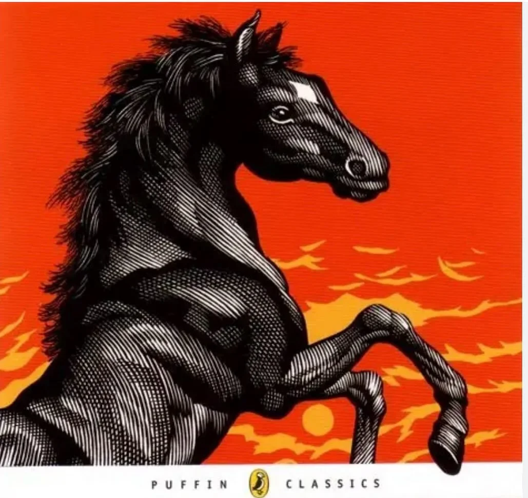 Story Behind Black Horses

When Tselem was little, we used to read Black Beauty together at bedtime &mdash; an old weathered copy I&rsquo;d found in a thrift store. Not long after, she started praying every night for a black horse with a white star &