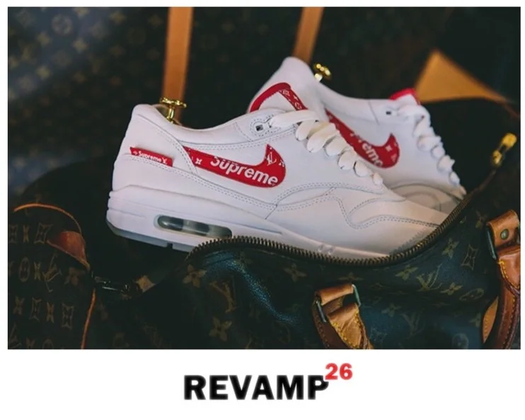 nike air max 1 supreme x louis vuitton