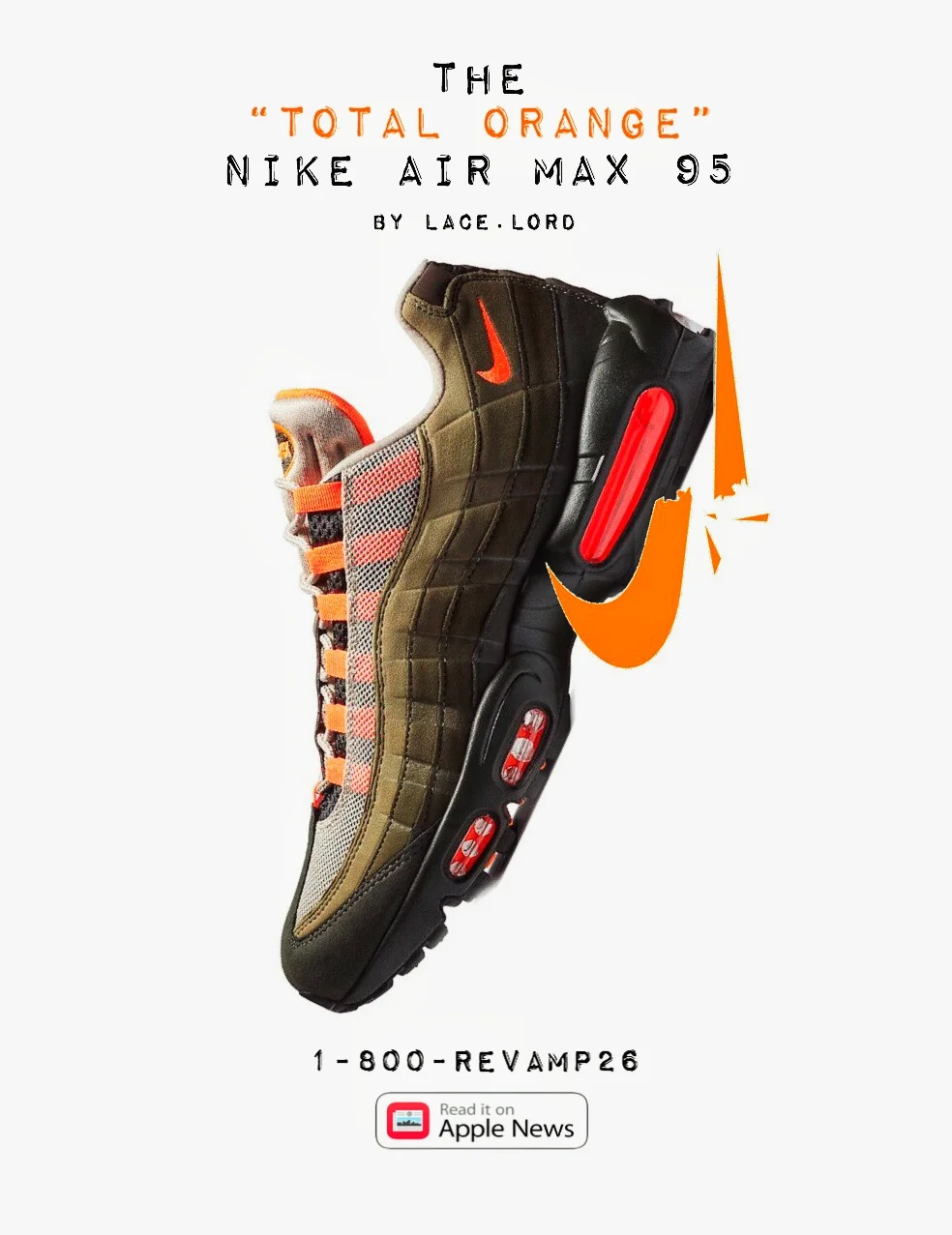 total orange air max 95
