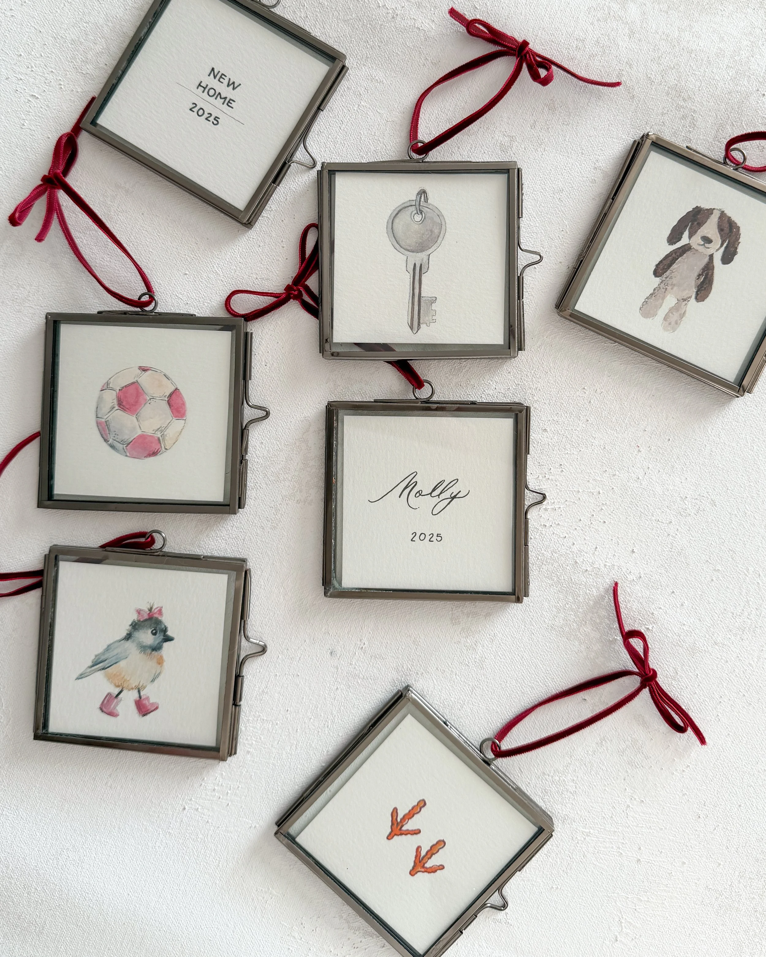 Mini Moments Ornaments (Personalized)