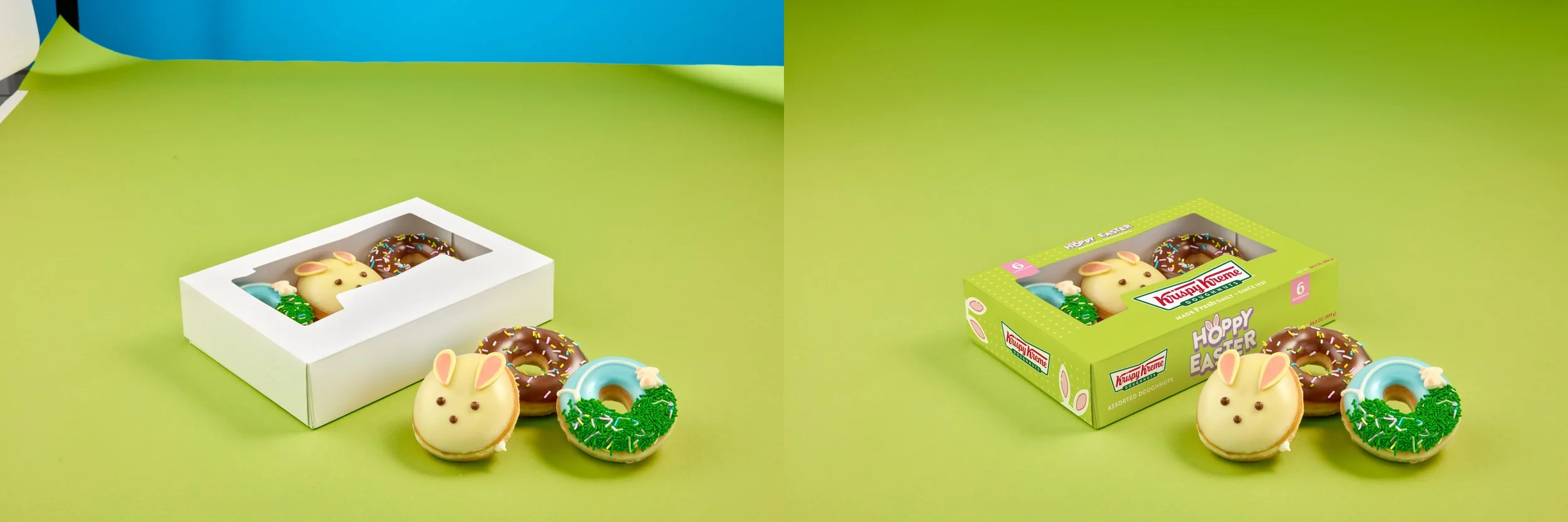 For Krispy Kreme - Easter - add art to box
