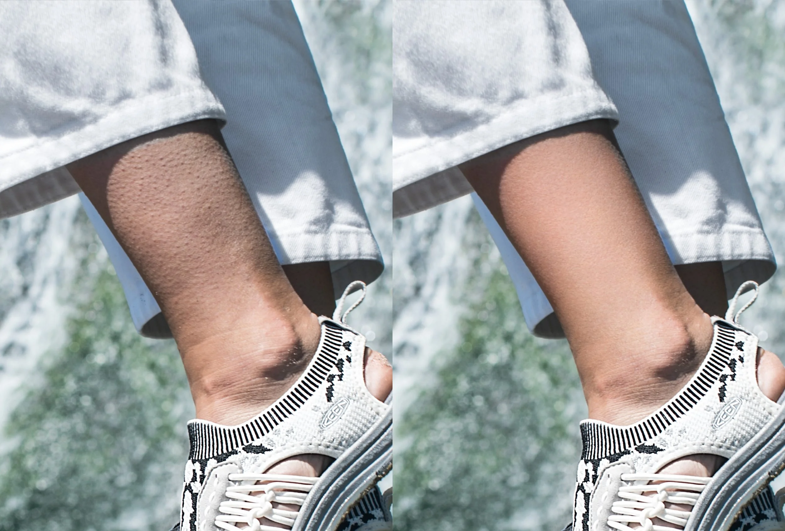 For Keen Footwear - skin cleanup