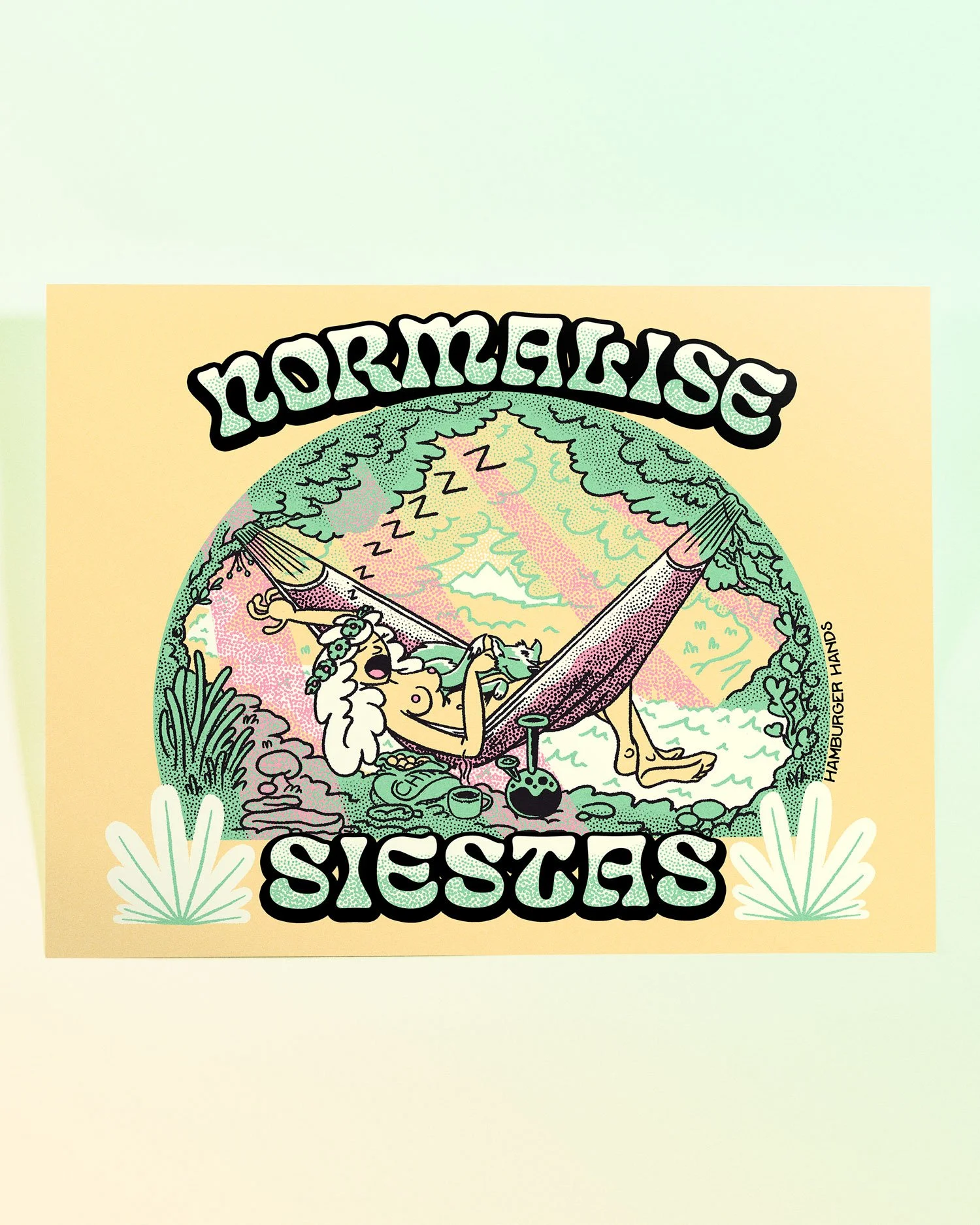 NORMALISE SIESTAS giclee print