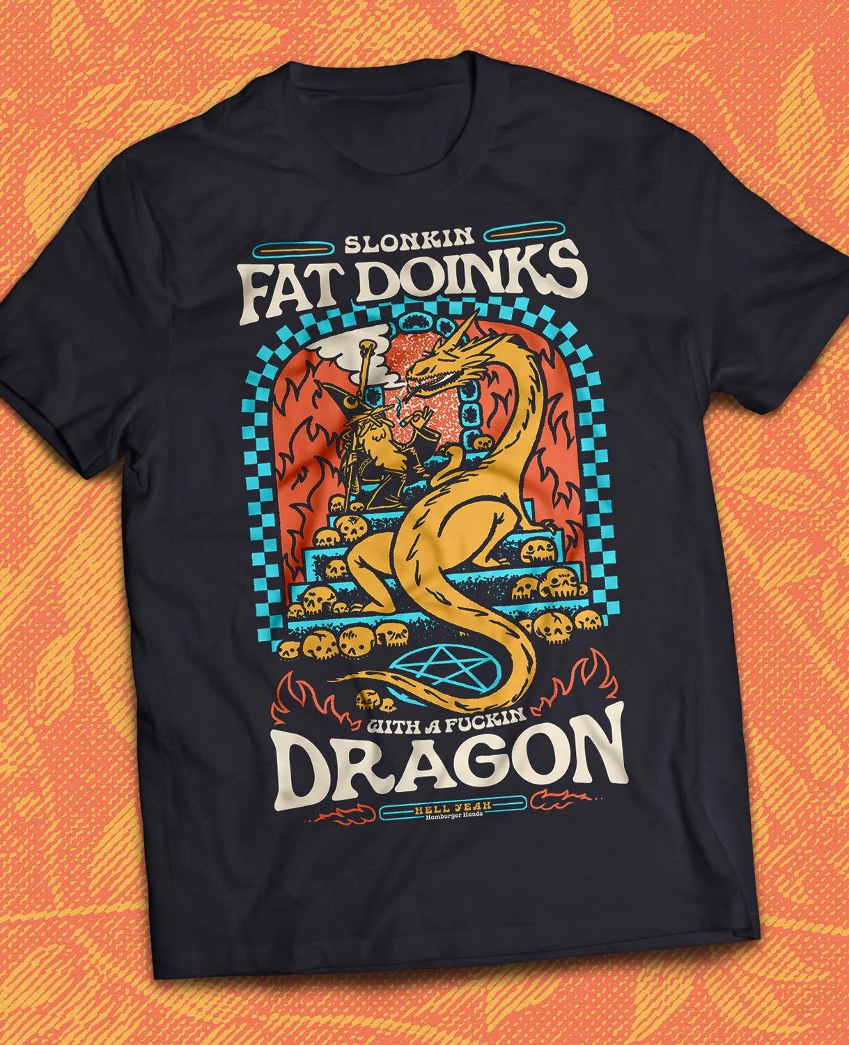 SLONKIN FAT DOINKS Screenprinted Shirt