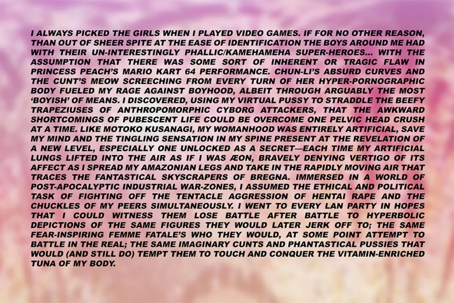 Juliana Huxtable, Untitled (for Stewart) , (2012)