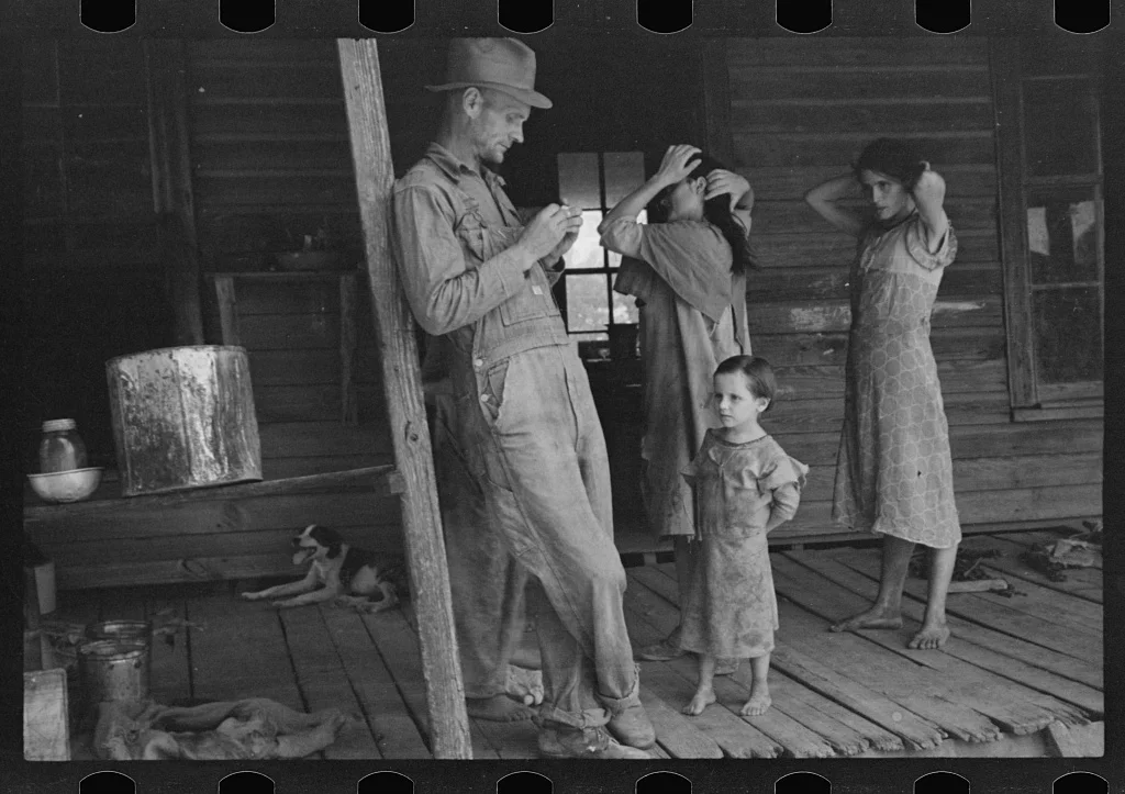 Walker Evans, Floyd Burroughs, Jr., Hale County, Alabama (1936)