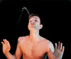 Self-Portrait as a Fountain (1966) by Bruce Nauman