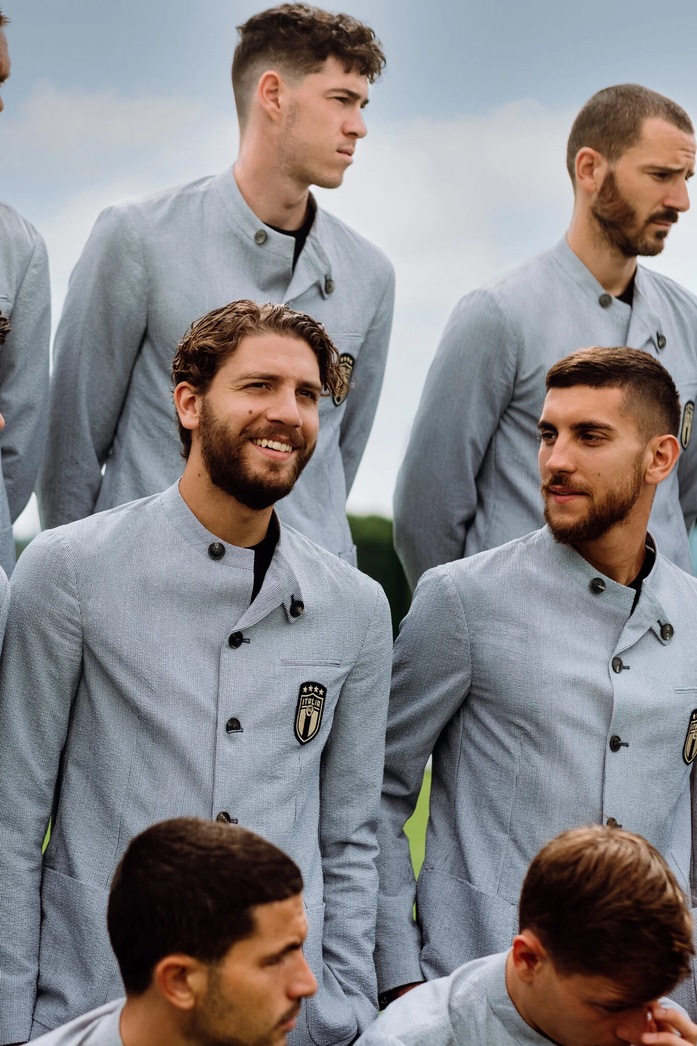  The Azzuri wearing Emporio Armani 