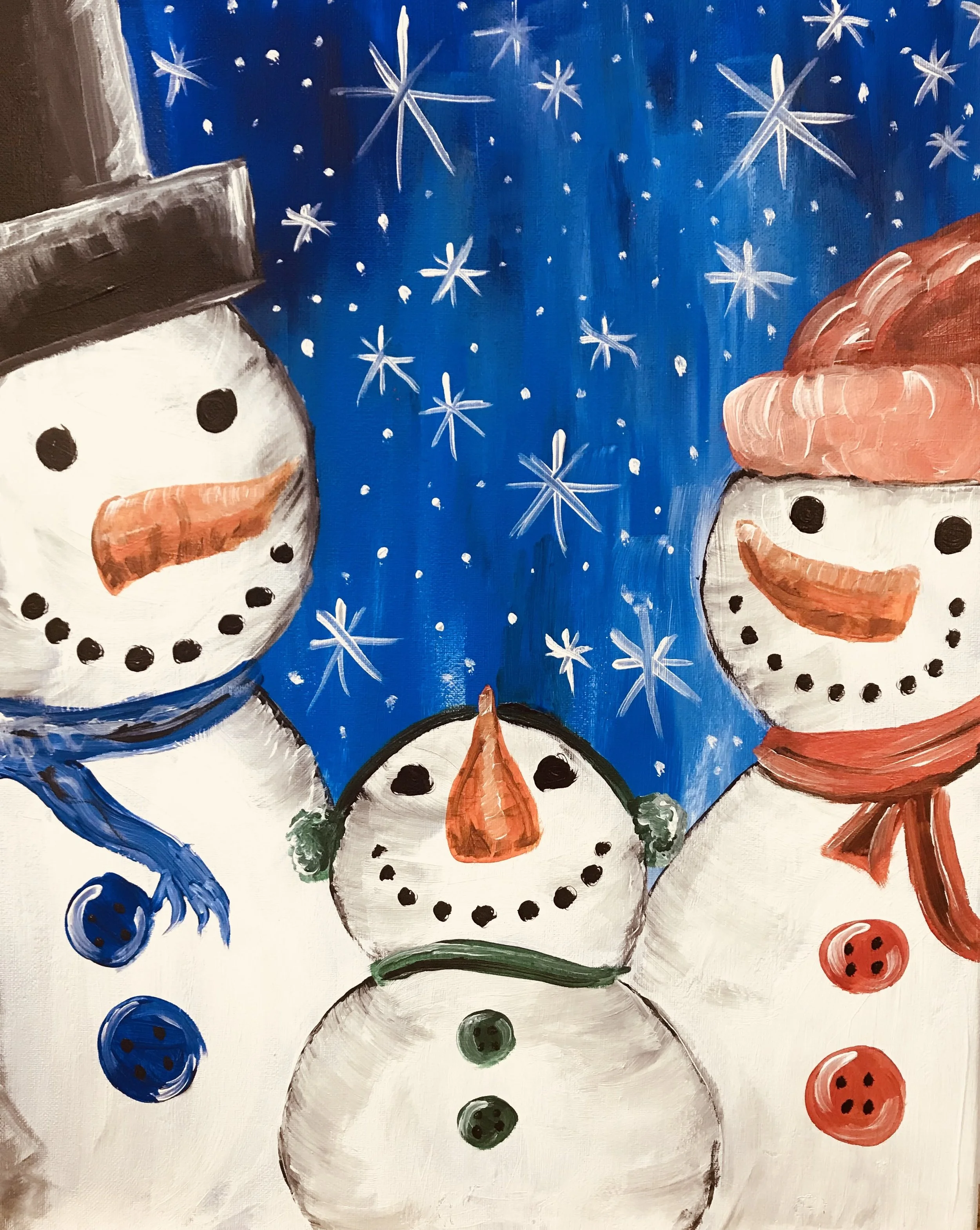 Let it Snow! Family Painting Party