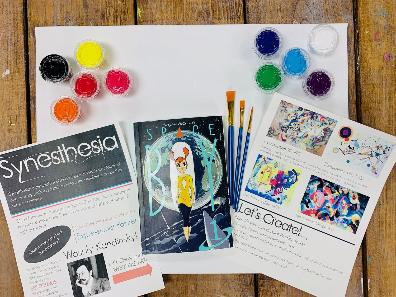 Space Boy Art & Literature Kit — Big Picture Gallery and Studio