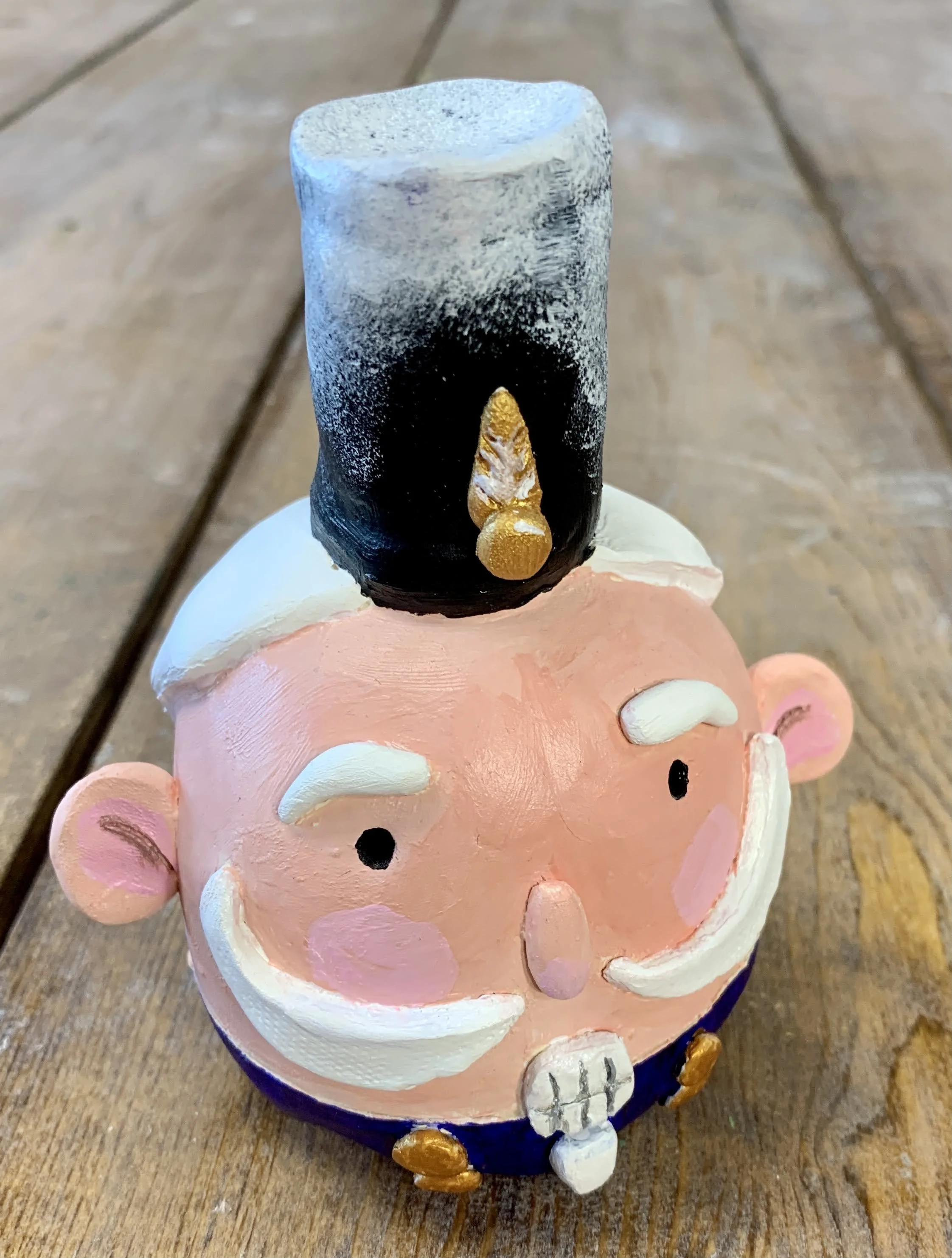 Nutcracker Ceramic Family Art Party