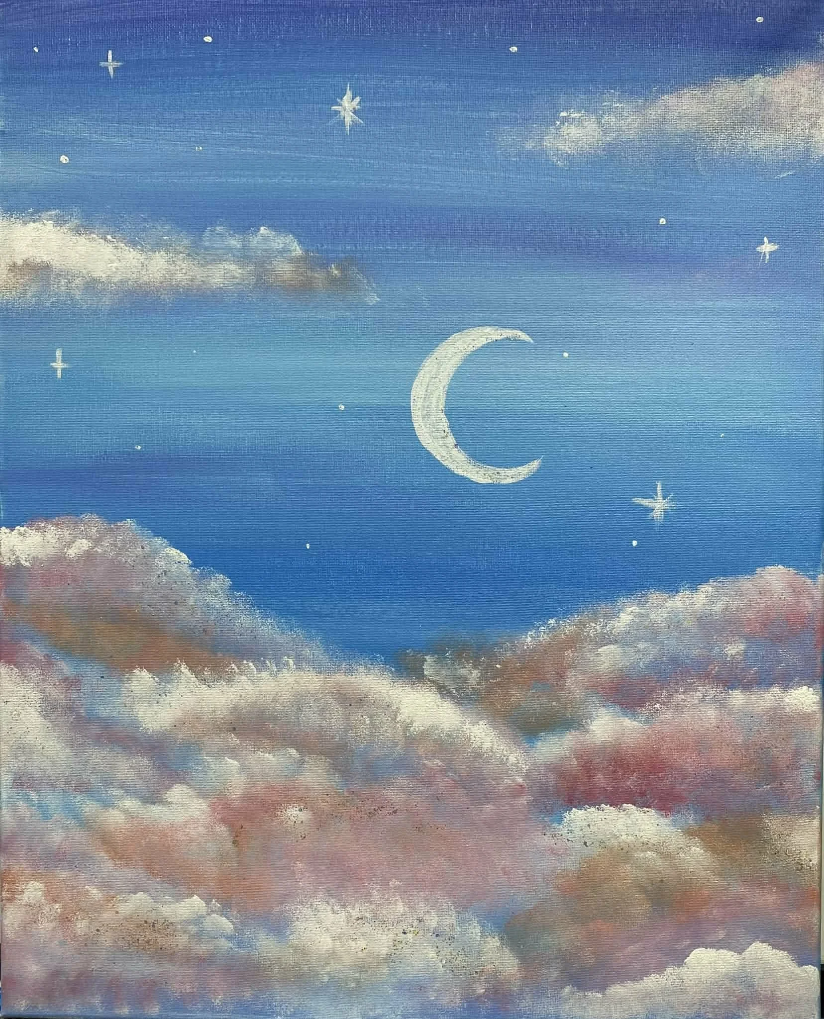 DayDreamer Family Paint Party in Acrylics on Saturday, March 21 @ 1pm